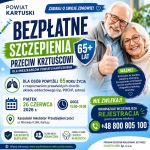 Bezpłatne szczepienia przeciw krztuścowi dla mieszkańców Powiatu Kartuskiego 65+ już w piątek, 26 czerwca!