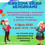 Piknik promujący otwarcie Klubów Seniora w gminie Przodkowo 