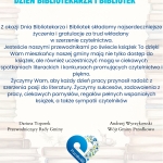 8 maja Dzień Bibliotekarza i Bibliotek